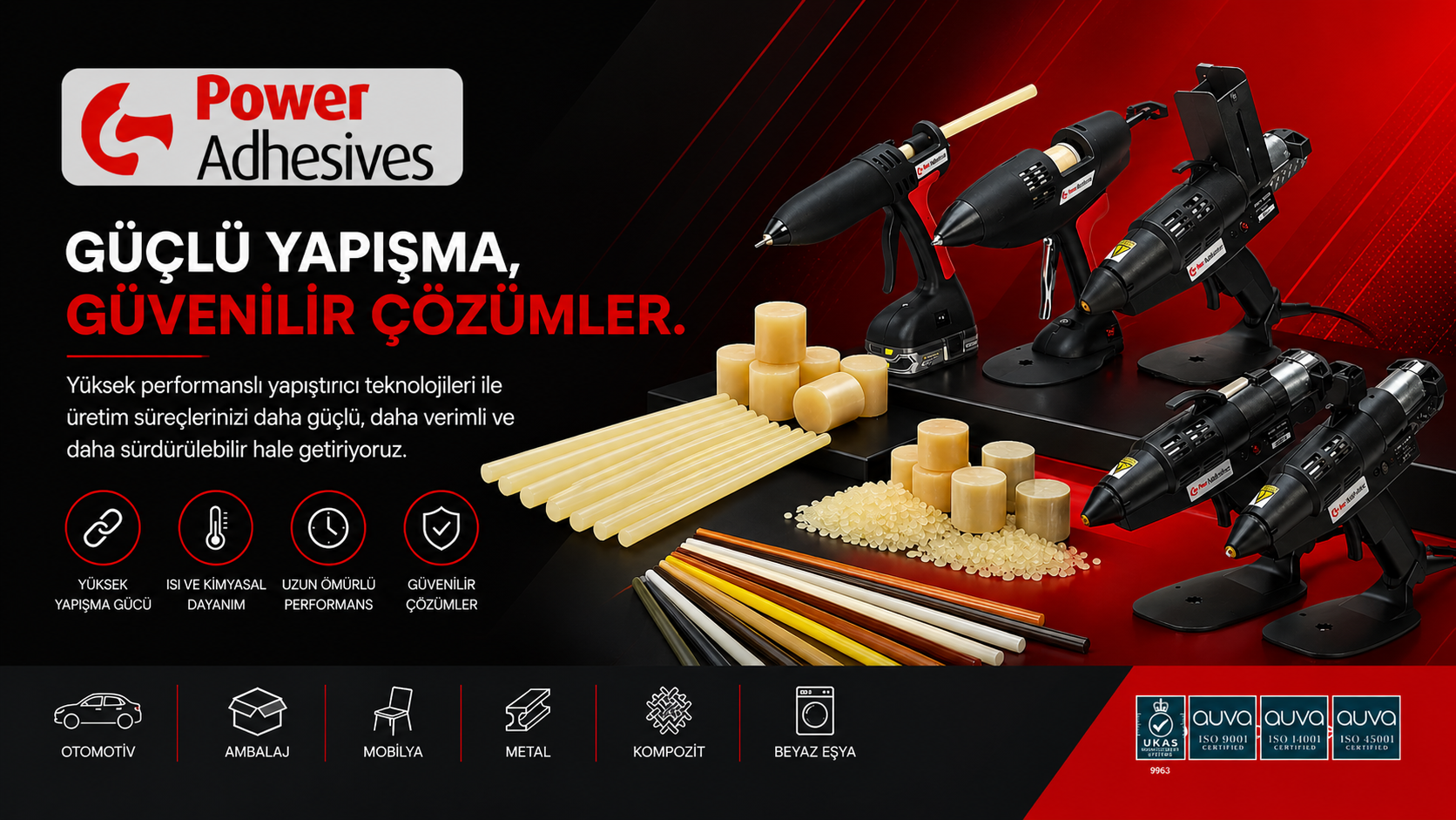 Power Adhesives Banner